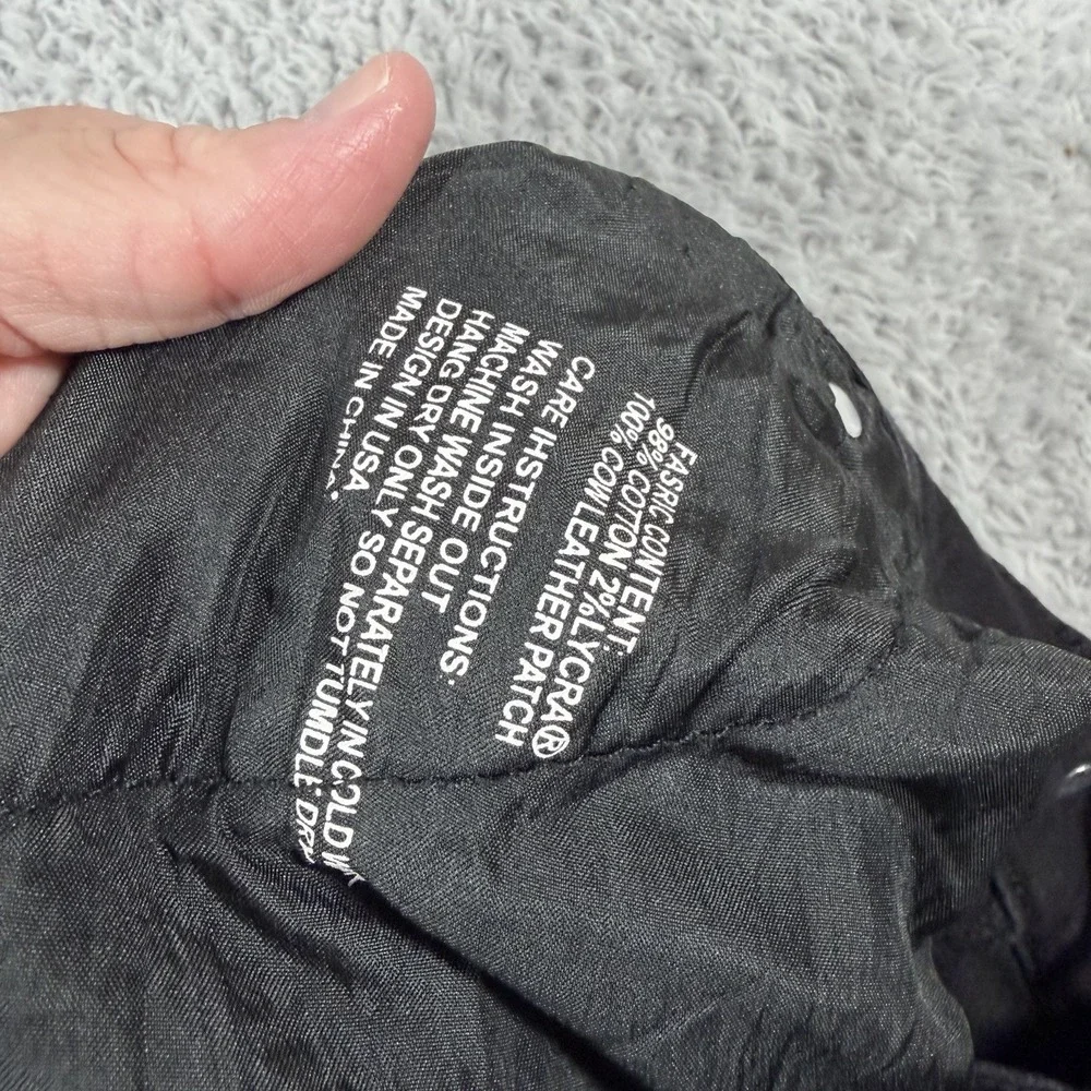Purple Brand Black Jeans Mens 36x30 P001 Skinny Stretch Lycra